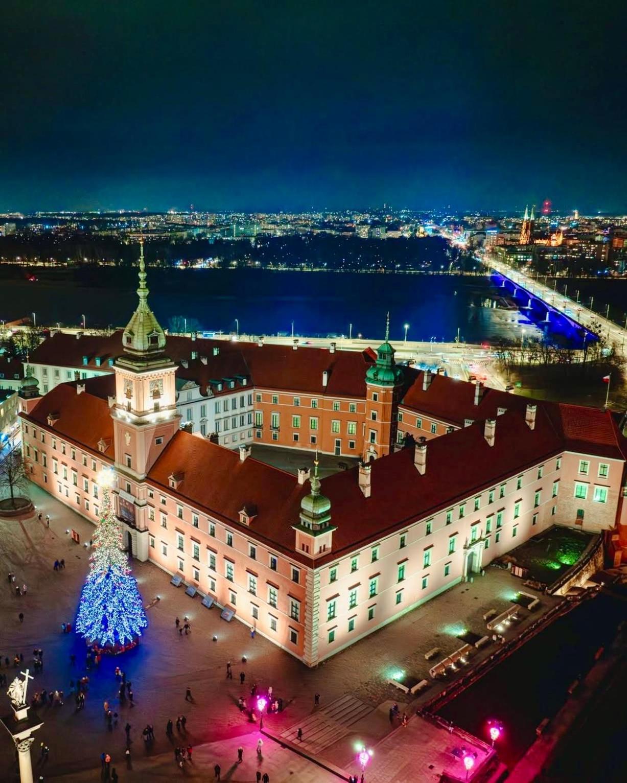 Super Apartment Yellow 2X Metro Fast Wifi 1 Gbs Netflix Panorama Miasta Varsovia Exterior foto